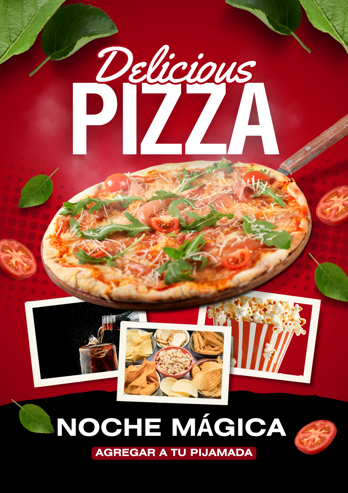 Menú Noche Mágica UPA